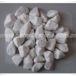 China White Colored Crushed Stone