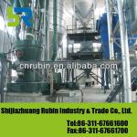 The first USES vertical fluidized bed gypsum powder machinery production