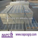 Hot dip galvanized serrated steel flat bar twisted square bar grating