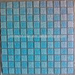 1&#39; * 1&#39; Mix Sky Blue Swimming Pool Tiles with water wave non-slip JMSC03-- swimming pool tile best for pool bottom,border