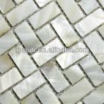 pearl shell oyster mosaic decorative wall tile