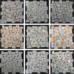 random broken edge stone crazy paver mosaic tiles