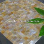 Hot-sale yellow lip mother of pearl shell mosaic