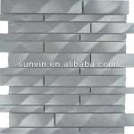 Metal aluminum mosaic tile, mosaic tile