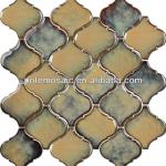 newest lantern fambe ceramic mosaic tile for bathroom and background