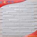 HSA01 China Foshan Super White Pure White Bathroom Wall Tiles Mosaic Bathroom Tiles Design