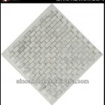 Carrara White Marble Mosaic Wall Tile-ALI-0394