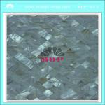 natural freshwater mother of pearl shell mosaic for building construction