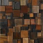 wooden mosaic