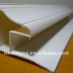 PVC TOP corner line/pvc jointer/pvc groove line