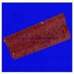 Decorative Quartz stone moulding line curved red color