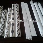 Poplar Flat wood mouldings used for Decoration