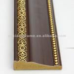 Maroon Wall ceiling carved decorative border line