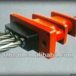 customized flat post tensioning anchorage 4 parts one set