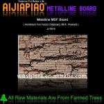Metal board - aluminium film laminated MDF