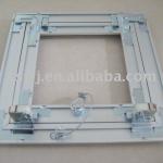 plaster board aluminum frame door