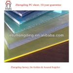 clear and colored polycarbonate sheet-colored polycarbonate sheet