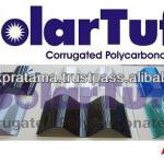 High Quality Colored Anti-UV Corrugated Polycarbonate Sheets