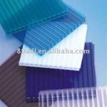 Polycarbonate hollow sheet for construction material