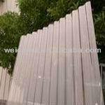 daylighting clear corrugated polycarbonate sheet