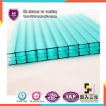 Grade A color canopies pc sheet # type multiwall polycarbonate holllow sheet