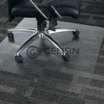 Floor protection clear office polycarbonate mat