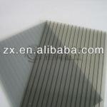 Smokey Gray 4/6/8/10mm Celluar Polycarbonate sheet for greenhouse