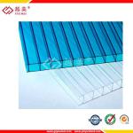 Ten years warranty UV protected polycarbonate twin-wall sheet/twin wall pc hollow sheet/polycarbonate twin wall hollow sheet