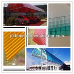 twin wall polycarbonate sheet car parking awnings