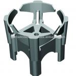 plastic spacer for concrete bar chairs