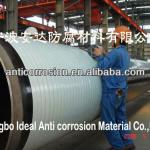 White Polyethylene Film Surface Protection Tape Anti corrosion Coating for Underground Steel Pipe Coating