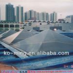 Large Size Outdoor PC Dome Skylight Diameter in 2500mm-KM-CG-02
