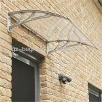 800*1200mm,1set,window awning canopy,polycarbonate sun rain canopy-YP100120
