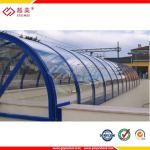 Solid carports garages with polycarbonate roofing sheet