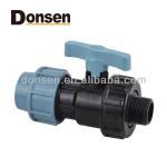2014 Single union ball valve PN16(male thread and ST) PP FITTING-COD.2029