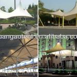 Luxury Permanet Gazebo Canopy Membrane Structure Tent
