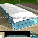 Luxury Swimming Pool Cover Membrane Structure