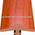 wood grain plastic profile