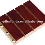 wooden acoustical panel