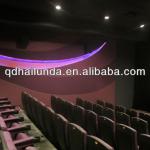Cinema decorative acoustical wall panel system