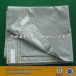 pvc laminated polyester 1000D sound barrier net for sale