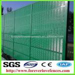 green PVC sound-absorbing fences for highway, railway(China manufacturer)-FL-n142