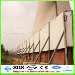 cooling tower sound barrier fence