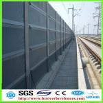 galvanized railway sound barrier professional manufacturer