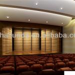 3D acoustics design for cinemas, theatres, auditoriums and sports centers etc