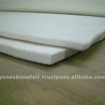 Polyester felt material for soundproof material