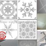 acoustic perforated ceiling board/soundproof decoration material