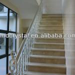 Crystal glass exterior outdoor hand rails
