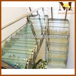Prefab Steel Glass Stairs/Staircase-MK-08B prefab steel glass stairs/staircase