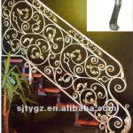 2013 The Luxury stairs grill designs of wrought iron